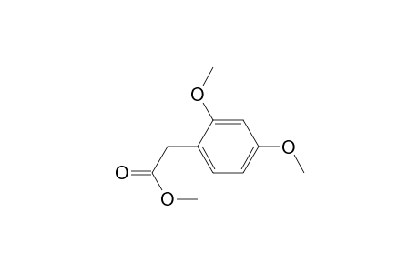 Benzeneacetic acid, 2,4-dimethoxy-, methyl ester