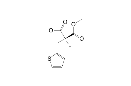 (R)-2-METHYL-2-(2-THIENYLMETHYL)-PROPANEDIOIC_ACID-METHYLESTER