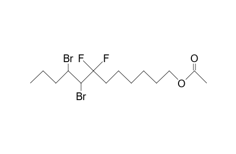 erythro-8,9-Dibromo-7,7-difluoro-dodecyl acetate