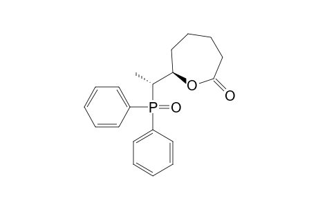 2-Oxepanone, 7-[1-(diphenylphosphinyl)ethyl]-, (R*,R*)-(.+-.)-