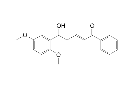 (2E)-5-(2,5-Dimethoxyphenyl)-5-hydroxy-1-phenylpent-2-en-1-one
