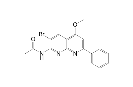 Acetamide, N-(3-bromo-5-methoxy-7-phenyl-1,8-naphthyridin-2-yl)-