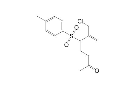 6-(Chloromethyl)-5-tosyl-6-hepten-2-one