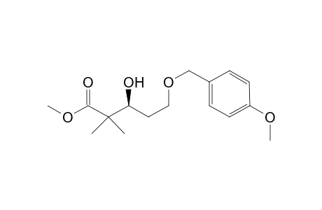 (S)-3-Hydroxy-5-(4-methoxybenzyloxy)-2,2-dimethylpentanoic acid methyl ester