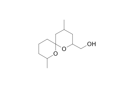 2,10-Dimethyl-8-hydroxymethyl-1,7-dioxaspiro[5.5]undecane