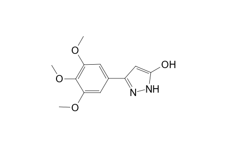 Pyrazol-5-ol, 3-(3,4,5-trimethoxyphenyl)-