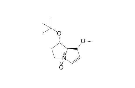 (1S,7aS)-1-tert-Butoxy-7-methoxy-2,3,7,7a-tetrahydro-1H-pyrrolizine 4-oxide