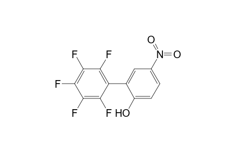 4-Nitro-2-(2,3,4,5,6-pentafluorophenyl)phenol