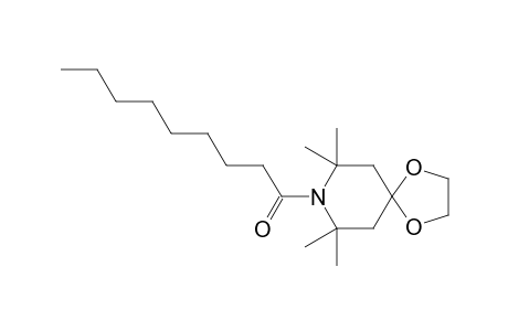 1-(7,7,9,9-tetramethyl-1,4-dioxa-8-azaspiro[4.5]decan-8-yl)-1-nonanone