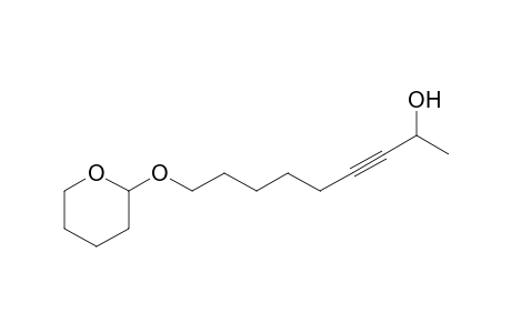 9-(Tetrahydropyranyloxy)non-3-yn-2-ol