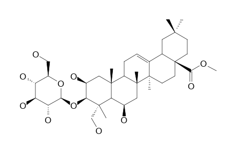 METHYL-3-O-BETA-D-GLUCOPYRANOSYL-PROTOBASSIC-ACID-28-OATE