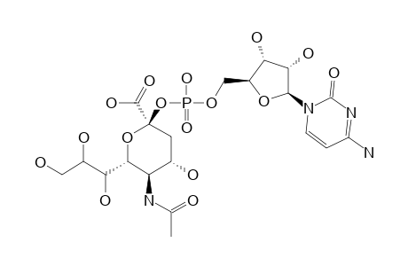 CMP-NEU5AC;CYTIDINE-5'-MONOPHOSPHO-N-ACETYL-NEURAMINIC-ACID