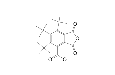 4,5,6-TRI-TERT.-BUTYL-1,2,3-BENZOLTRICARBOXYLIC-ACID,2,3-ANHYDRIDE