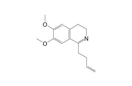 1-(But-3-en-1-yl)-6,7-dimethoxy-3,4-dihydroisoquinoline