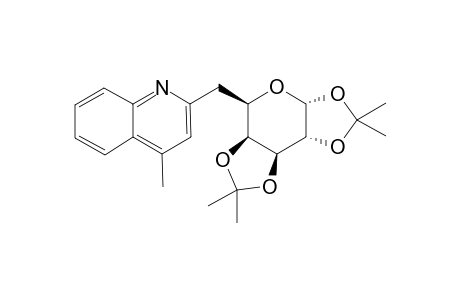 6-Deoxy-6-(4'-methyl-2'-quinoyl)-1,2:5,6-di-O-isopropylidene-.alpha.,D-galactopyranose