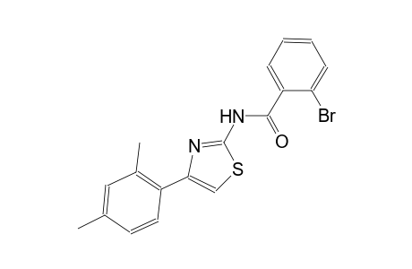 2-bromo-N-[4-(2,4-dimethylphenyl)-1,3-thiazol-2-yl]benzamide