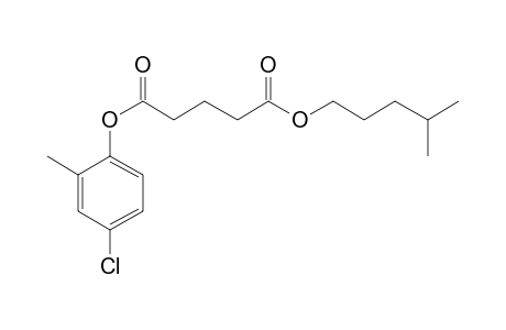 Glutaric acid, isohexyl 2-methyl-4-chlorophenyl ester