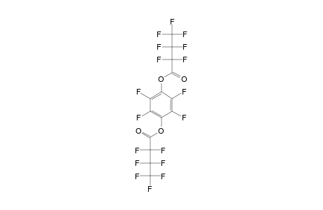 Tetrafluorohydroquinone, o,o'-bis(heptafluorobutyryl)-