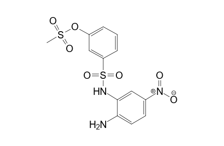 Benzenesulfonamide, N-(2-amino-5-nitrophenyl)-3-[(methylsulfonyl)oxy]-