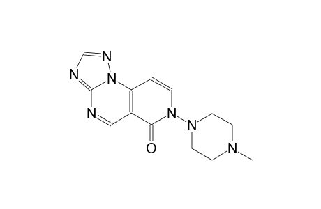 pyrido[3,4-e][1,2,4]triazolo[1,5-a]pyrimidin-6(7H)-one, 7-(4-methyl-1-piperazinyl)-