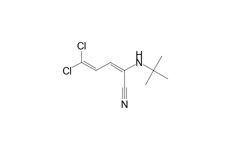 2-t-Butylamino-5,5-dichloro-penta-2,4-dienenitrile