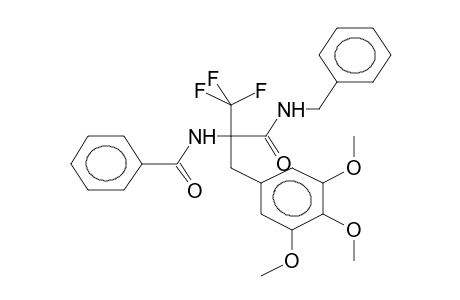 2-BENZAMIDO-2-TRIFLUOROMETHYL-3-(3,4,5-TRIMETHOXYPHENYL)-N-BENZYLPROPIONAMIDE