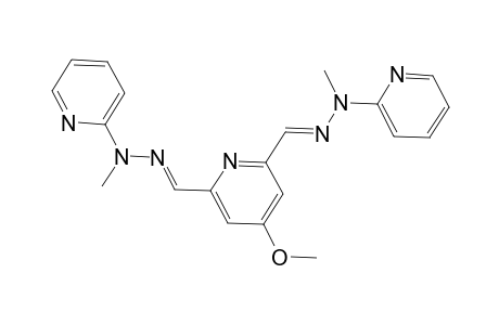 4-Methoxy-2,6-pyridinedicarbaldehyde bis[methyl(2-pyridinyl)hydrazone]