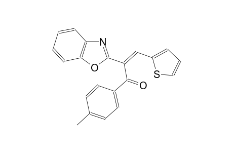 2-propen-1-one, 2-(2-benzoxazolyl)-1-(4-methylphenyl)-3-(2-thienyl)-, (2Z)-