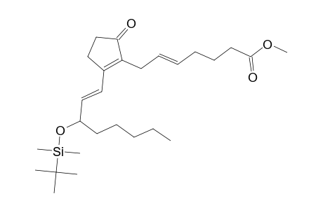 Prosta-5,8(12),13-trien-1-oic acid, 15-[[(1,1-dimethylethyl)dimethylsilyl]oxy]-9-oxo-, methyl ester, (5Z,13E,15S)-