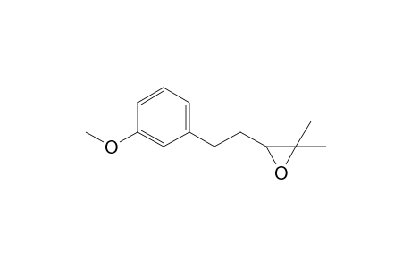 3-[2-(3-methoxyphenyl)ethyl]-2,2-dimethyl-oxirane