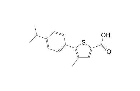 2-thiophenecarboxylic acid, 4-methyl-5-[4-(1-methylethyl)phenyl]-