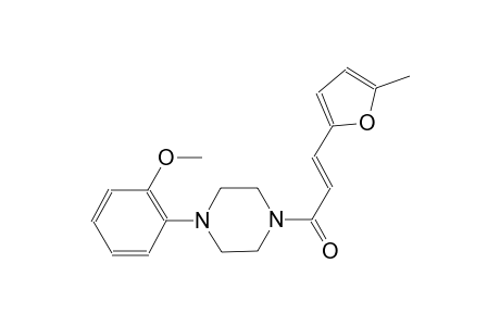 1-(2-methoxyphenyl)-4-[(2E)-3-(5-methyl-2-furyl)-2-propenoyl]piperazine