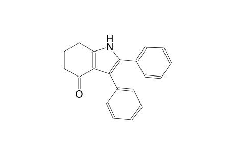 4H-indol-4-one, 1,5,6,7-tetrahydro-2,3-diphenyl-