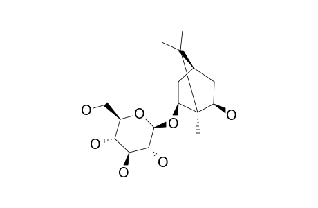(1R,2R,4S,6R)-BORNANE-2,6-DIOL-2-O-BETA-D-GLUCOPYRANOSIDE