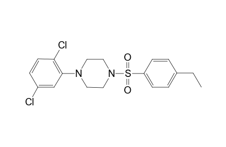 1-(2,5-dichlorophenyl)-4-(4-ethylphenyl)sulfonyl-piperazine