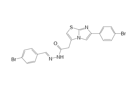 [6-(4-bromophenyl)imidazo[2,1-b]thiazol-3-yl]acetic acid 4-bromobenzylidenehydrazide