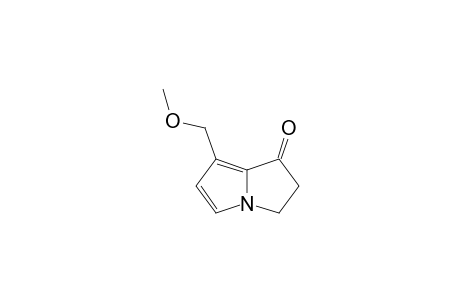 2,3-Dihydro-7-(methoxymethyl)-1H-pyrrolizin-1-one