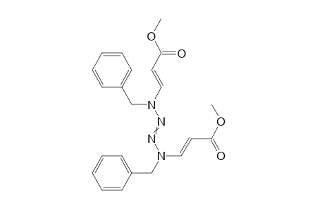 1,4-Dibenzyl-2-tetrazene-1,4-bis[(E)-acrylic acid-methylester]