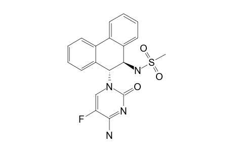 trans-4-AMINO-5-FLUORO-1-[9,10-DIHYDRO-10-(METHANE-SULFONAMIDO)-9-PHENANTHRENYL]-2(3H)-PYRIMIDINONE