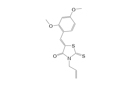 (5Z)-3-allyl-5-(2,4-dimethoxybenzylidene)-2-thioxo-1,3-thiazolidin-4-one