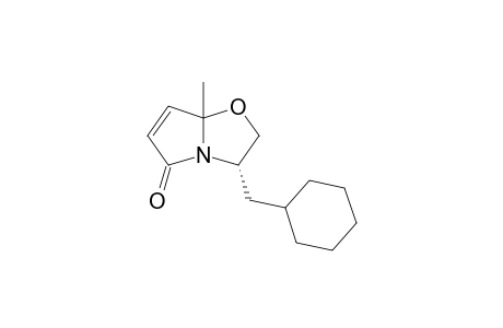 (S)-3-(Cyclohexylmethyl)-7a-methyl-2,3-dihydropyrrolo[2,1-b][1,3]oxazol-5(7aH)-one