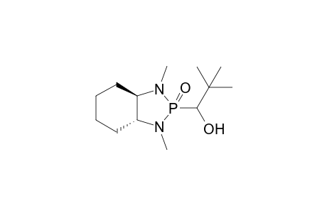 (trans)-.alpha.-(1',1'-Dimethylethyl)-octahydro-1,3-dimethyl-2H-1,3,2-benzodiazaphosphole-2-methanol - 2-oxide
