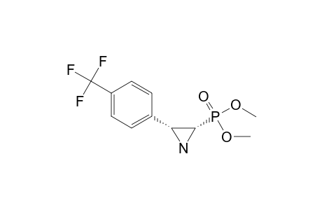 DIMETHYL-(2S,3R)-(-)-3-(PARA-TRIFLUOROMETHYLPHENYL)-AZIRIDINE-2-PHOSPHONATE