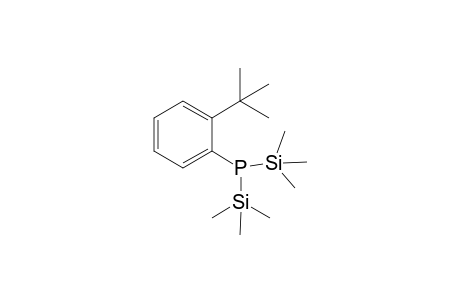 2-(2-tert-Butyl-phenyl)-1,1,1,3,3,3-hexamethyl-disilaphosphane