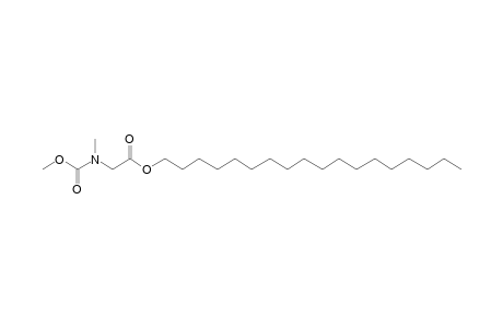 Glycine, N-methyl-N-methoxycarbonyl-, octadecyl ester