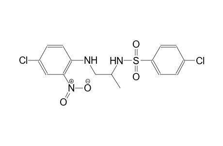 benzenesulfonamide, 4-chloro-N-[2-[(4-chloro-2-nitrophenyl)amino]-1-methylethyl]-