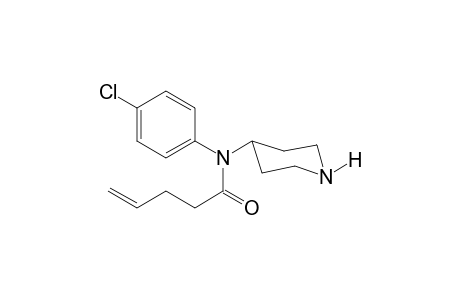 N-(4-Chlorophenyl)-N-(piperidin-4-yl)pent-4-enamide