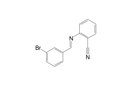 (E)-2-((3-Bromobenzylidene)amino)benzonitrile