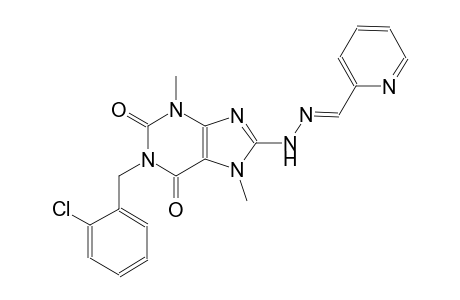 2-pyridinecarbaldehyde [1-(2-chlorobenzyl)-3,7-dimethyl-2,6-dioxo-2,3,6,7-tetrahydro-1H-purin-8-yl]hydrazone