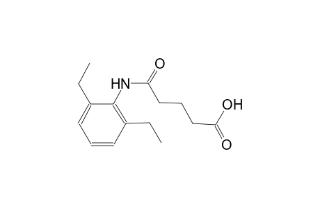 5-(2,6-diethylanilino)-5-oxopentanoic acid